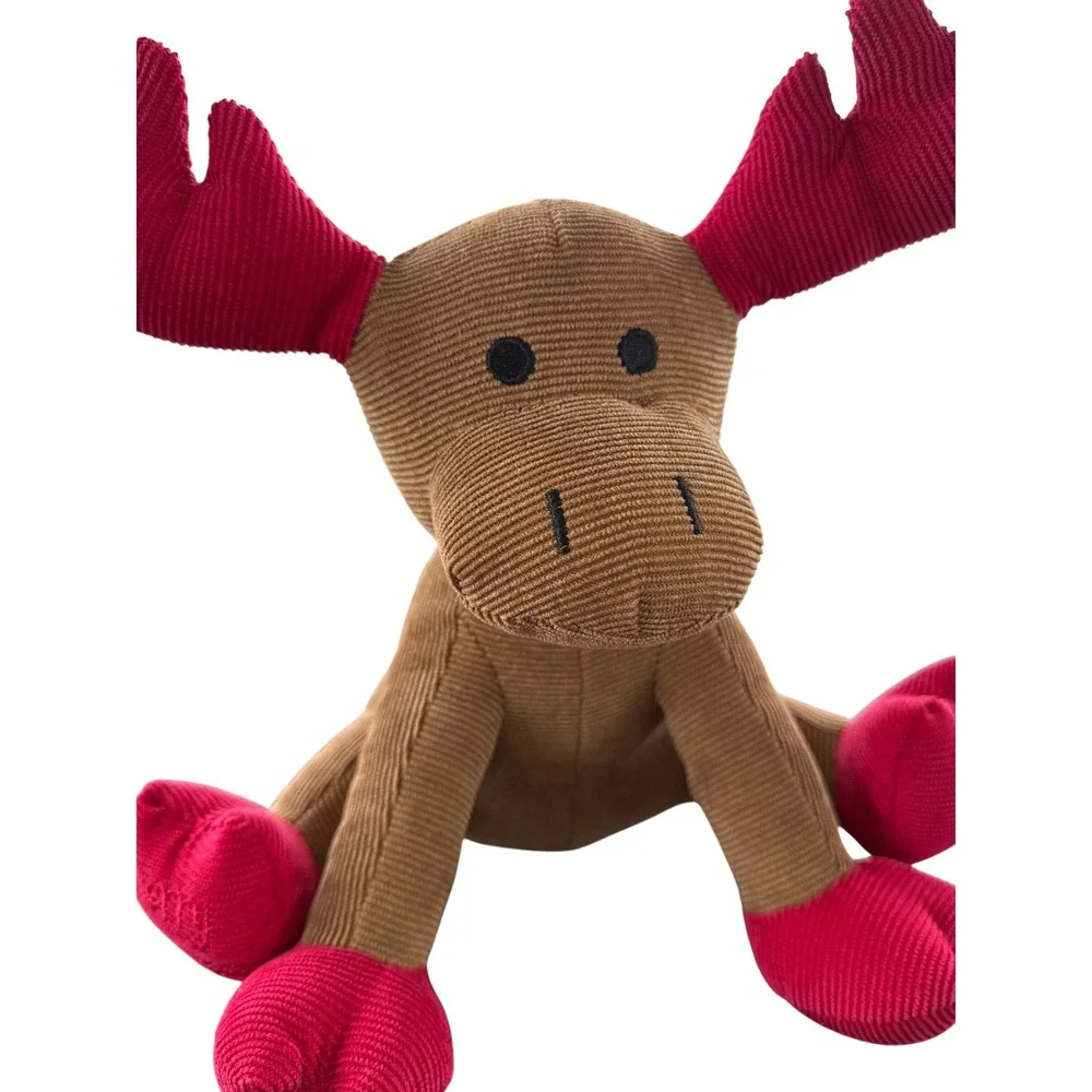 Jax and Bones‎ Wool Blend Woolies Reindeer Plush Dog Toy Christmas CUTE!